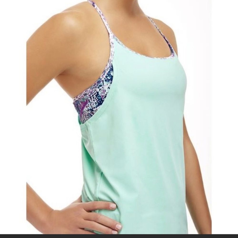 Fabletics Norwalk Racerback Tank with built in bra